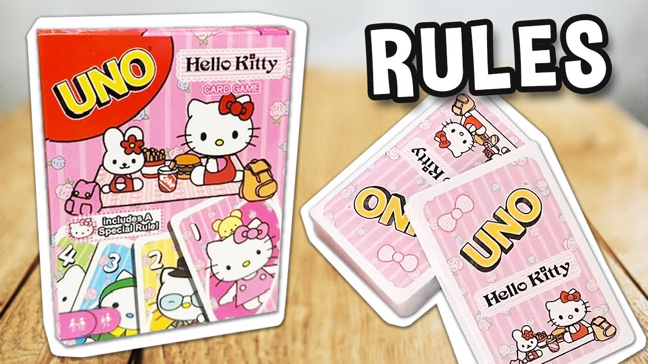 How to play UNO HELLO KITTY (official rules, instructions and