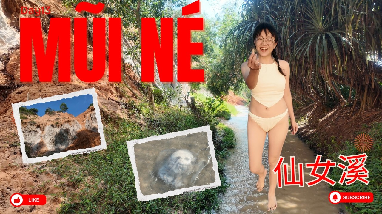 👉 【越南美奈第13天】仙女溪探險+30K自助餐+浮誇珍奶|沙灘散步&專車接送按摩超享受