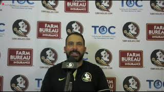 Florida State John Papuchis on kicking competition and second scrimmage