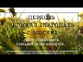 01.06.2022 Служение церкви «Великая Благодать» г. Москва