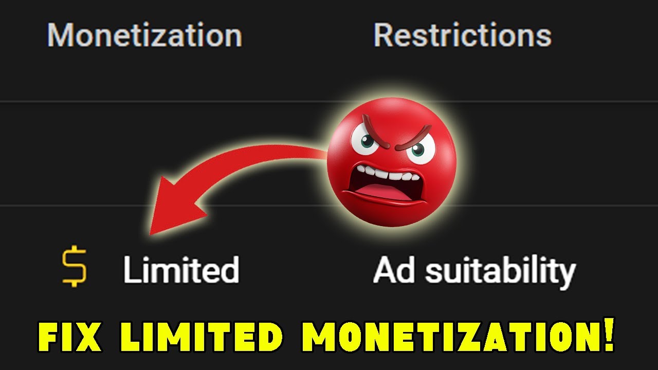 how-to-find-issue-fix-youtube-limited-monetization-age-restricted