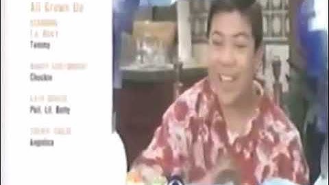 Nick on CBS 2004 All Grown Up Split-Screen Credits (Incomplete)