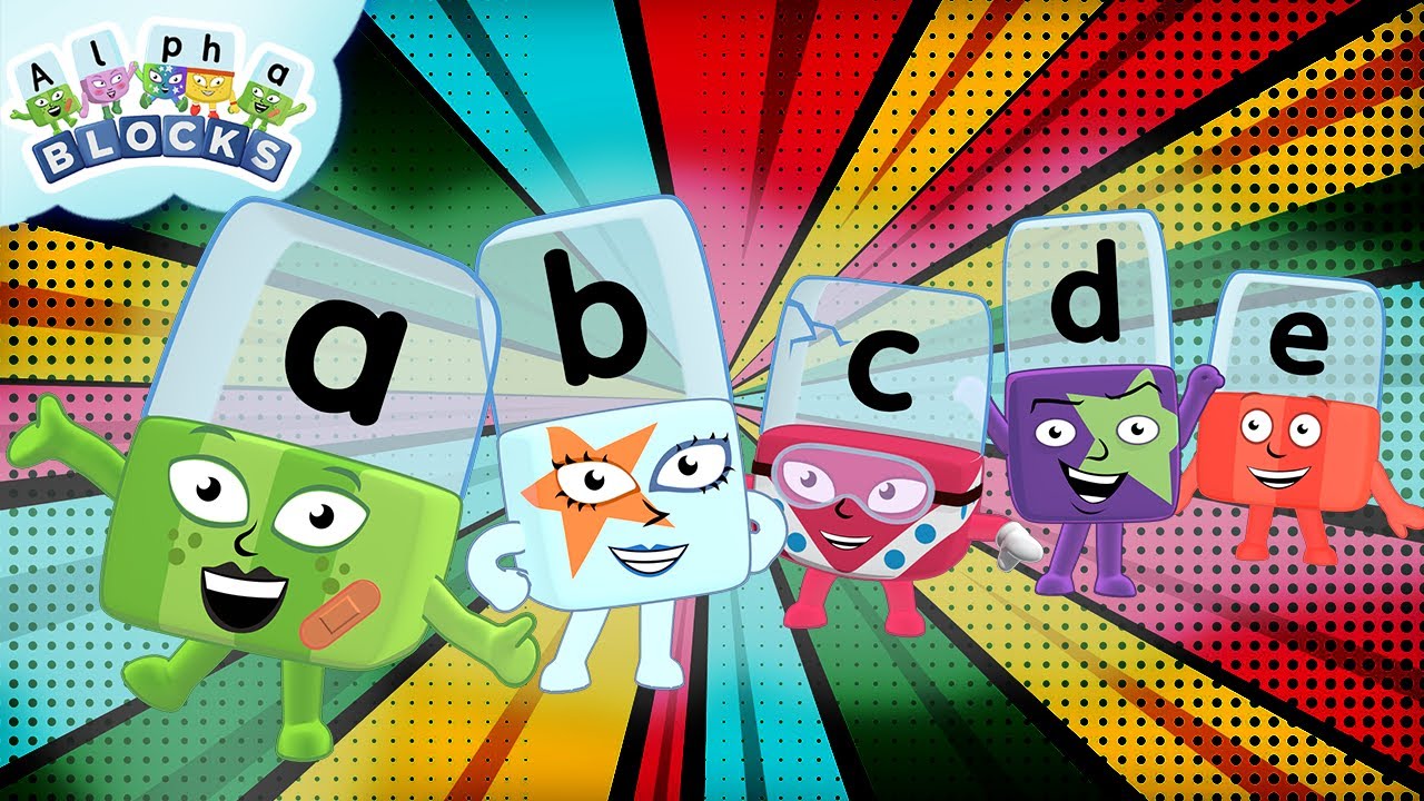  learning letters is fun with the alphablocks live learn to spell