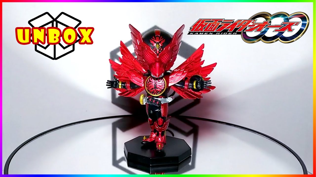 悲報 一番くじの不良品 仮面ライダーオーズ タジャドルコンボ Kamen Rider Ooo Tajadol Combo Wcf Youtube
