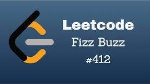412  Fizz Buzz LeetCode