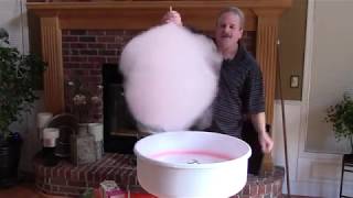 Floating Floss with the Robo JetFloss Cotton Candy Machine