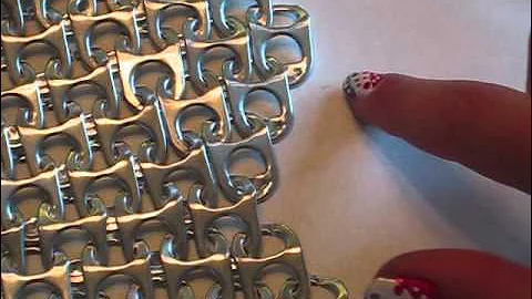 DIY Pop Tab Chain Mail