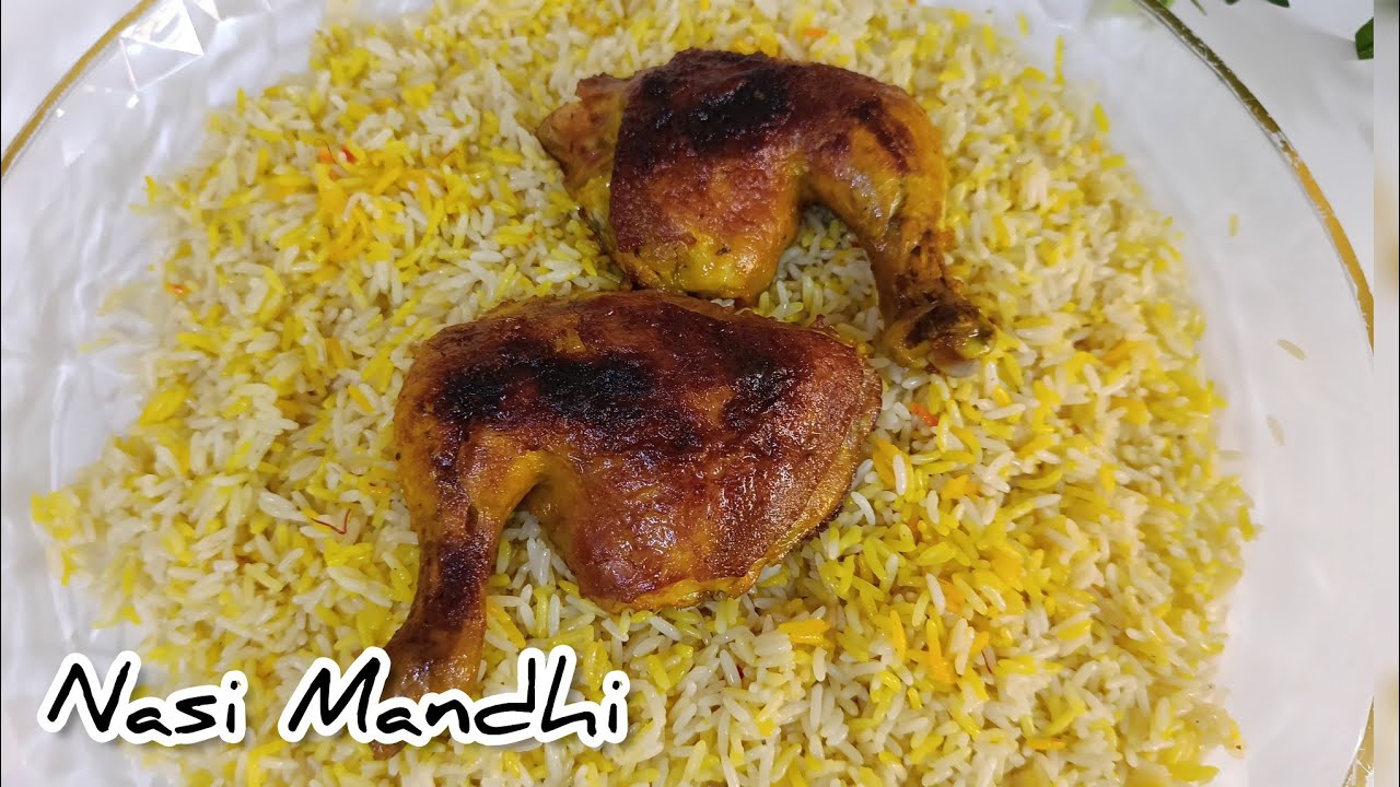 resep nasi Mandhi ayam||masakan arab