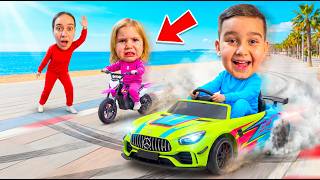 ARAS VE GÜNEŞ SAHİLDE YARIŞIYOR ! KİM KAZANDI ?