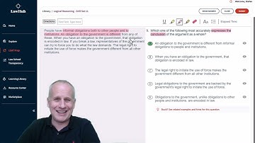 How to Identify a Conclusion from a Set of LSAT Statements w/ LawHub Logical Reasoning Drill Set 11