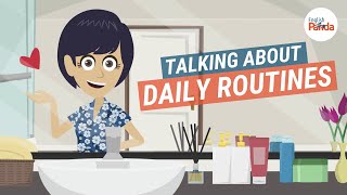 Talking about daily routines in English (present simple) screenshot 1