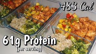 5 High-Protein Meals for the Week | for Weight Loss | 483 Cal