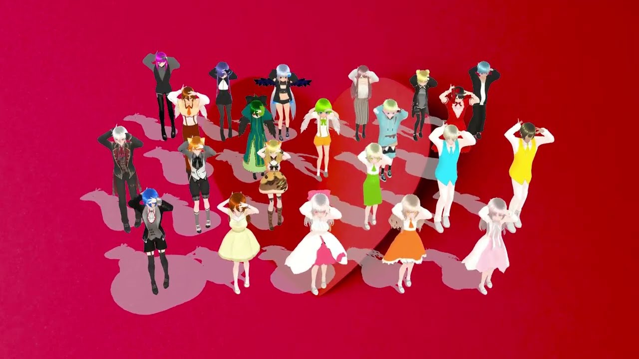 【うちよそMMD】エンヴィーベイビー