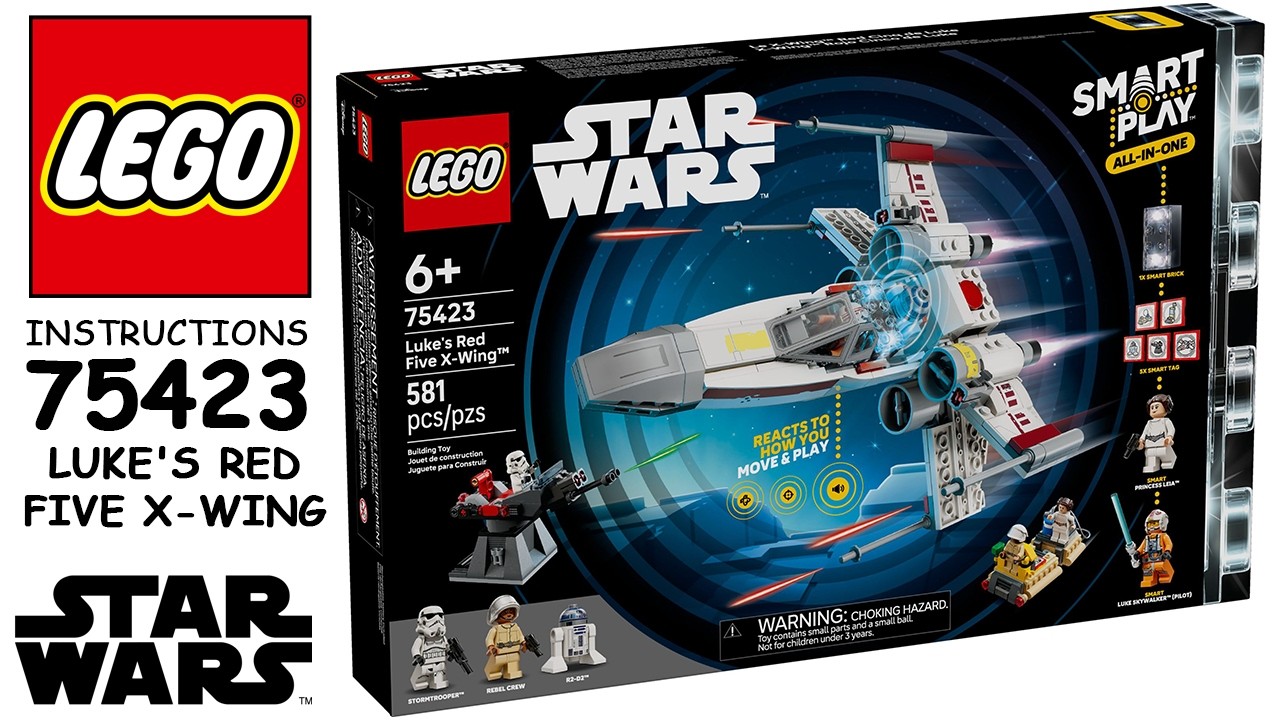 How to build LEGO Star Wars 75423 - SMART Play: Luke