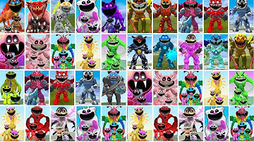 EVOLUTION OF ALL SMILING CRITTERS FORGOTTEN VS ALL MECHATITAN POPPY PLAYTIME CHAPTER3 In Garry