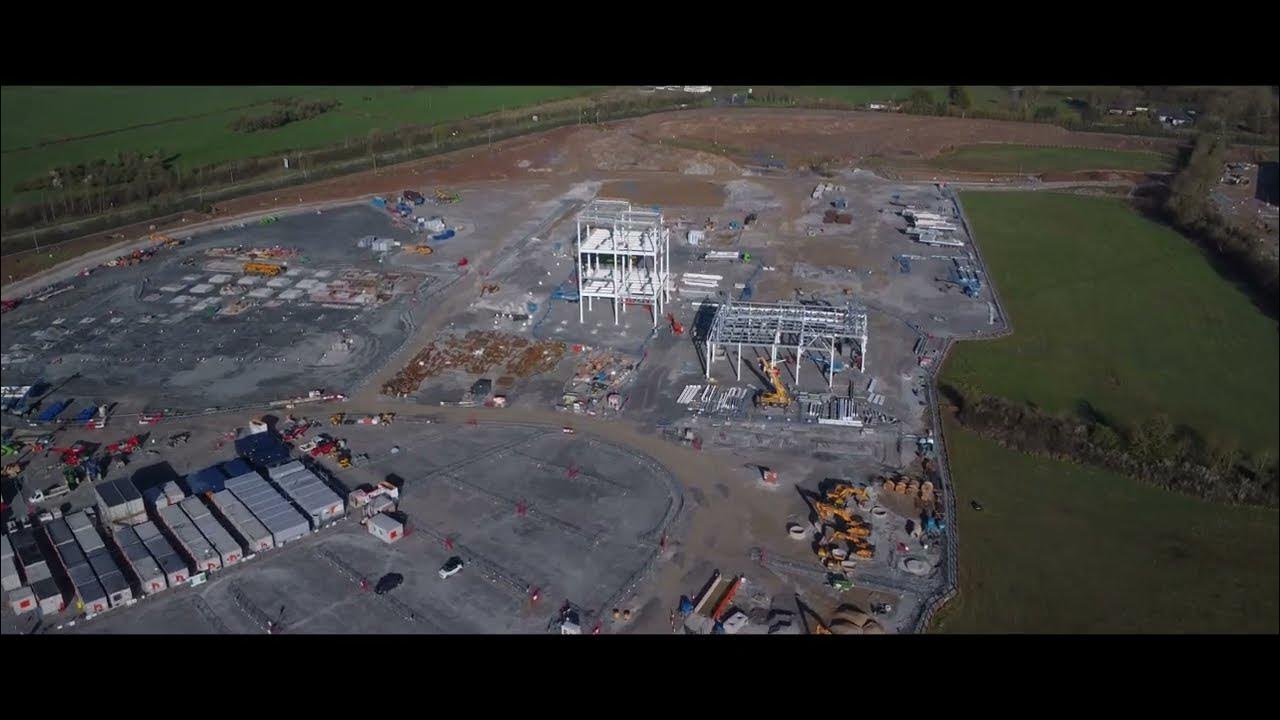 Newbuild Eli Lilly facility in Limerick March 2023 YouTube