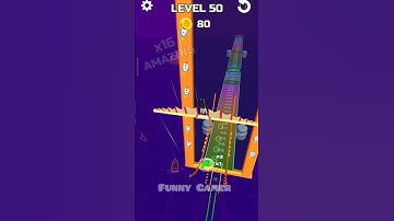 Stunt Rails Level 50 | #stuntrails #gameplay #shorts