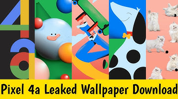 Google Pixel 4a Leaked Wallpaper | 2020