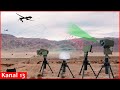 Usmade laserguided vampire defense systems in action against russian drones