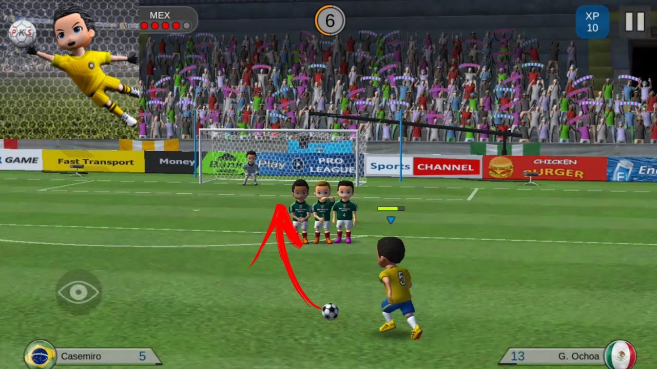 Pro Kick Soccer Gameplay Walkthrough Part 1 (iOS/Android)