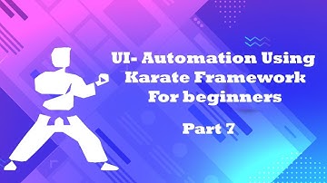 Karate UI Automation for beginners | How to handle Alerts and types of alerts in AUT