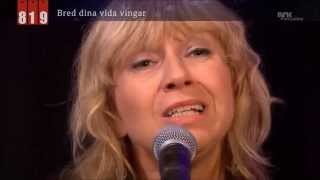 Video thumbnail of "Solveig Leithaug: Salme 819 "Bred dina vida vingar" - 30.11.14"