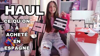 HAUL - CE QU'ON A ACHETE PENDANT NOS VACANCES