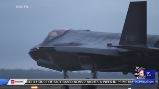 Debris of missing F35 found