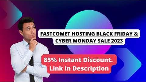 Fastcomet Hosting Black Friday & Cyber Monday Sale 2024