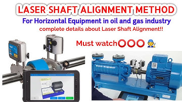 Laser Shaft Alignment Method | How to perform Shaft Alignment | for Horizontal Equipment in Oil&Gas