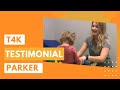 Team 4 kids testimonial  parker