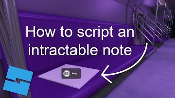 How to script an intractable note in Roblox Studio