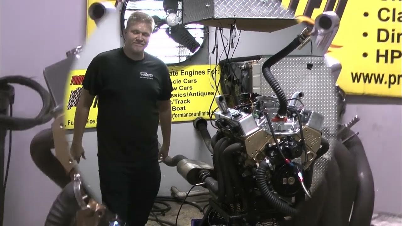 Small Black Chevy 383CI MPFI Jet Boat Crate Engine YouTube