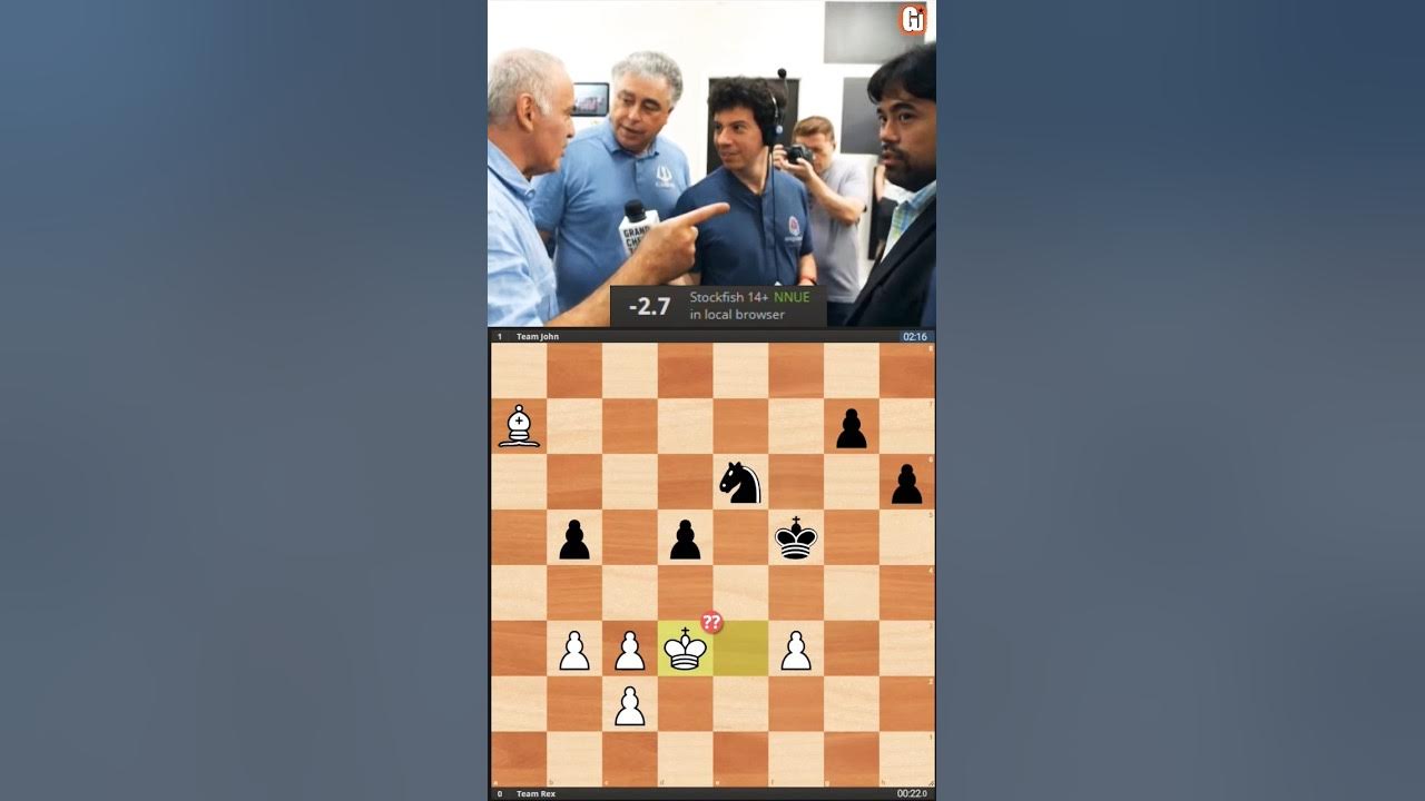 Magnus and hikaru 1997 on Kasparov vs Deep Blue match - 9GAG