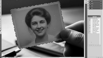 Professionele restauratie van oude foto