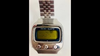 Seiko 0614-5000 Quartz LC . 06LC First LCD of Seiko Watch Vintage -  YouTube