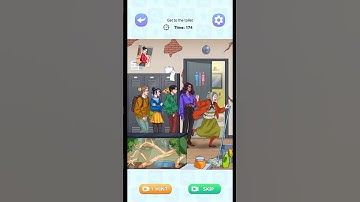 Annoying Brain Puzzle - Level 22 - Get to the Toilet.