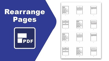 How to rearrange pages in PDF document using pdfelement