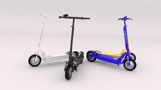 3D Scooter Animation Product Animation Digital Art Brain