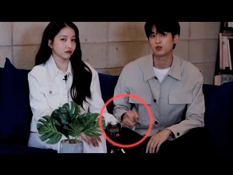 Sowon and Chanwoo's sweet moments behind the scenes of MCRM.