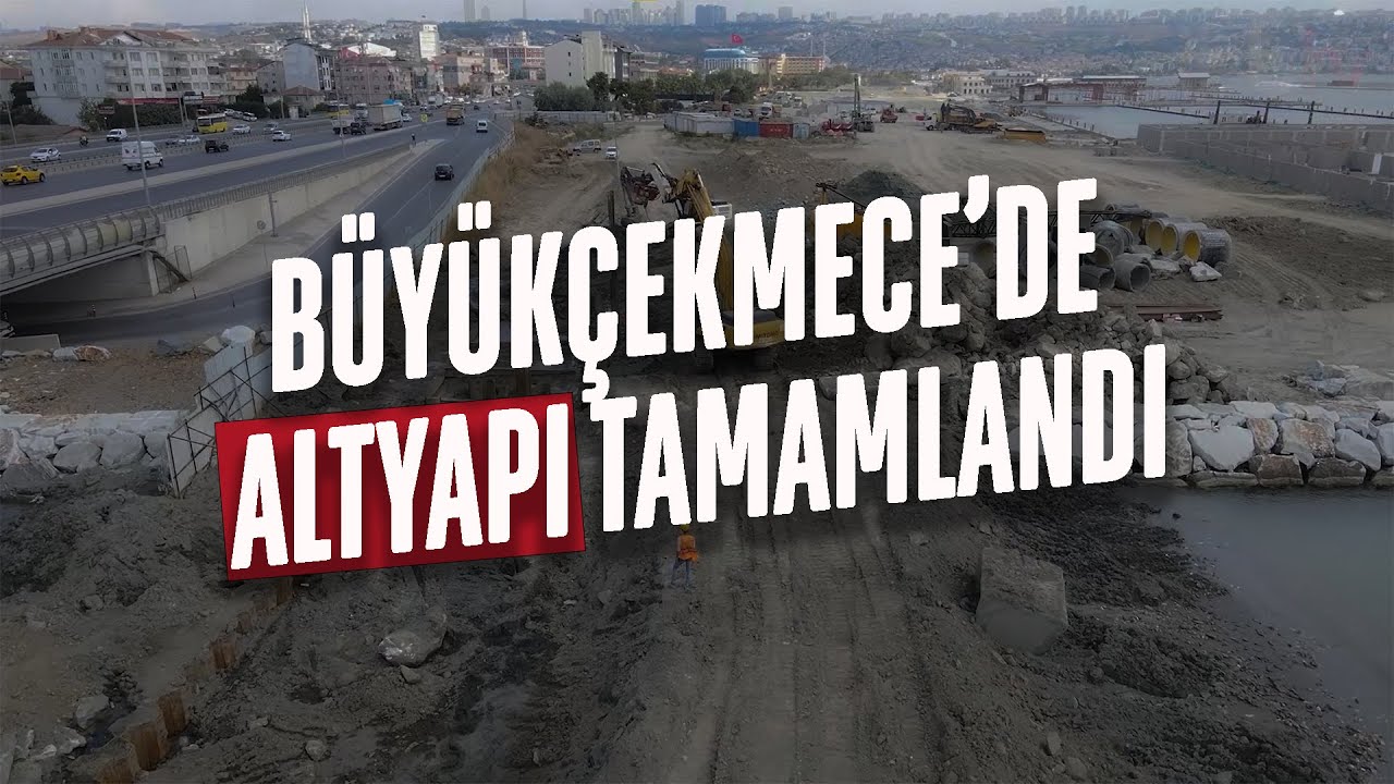 Büyükçekmece'de artık denize kirli su akmayacak