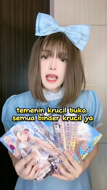 KRUCIL PUNYA BINDER BARU #nostalgia #shorts #binder