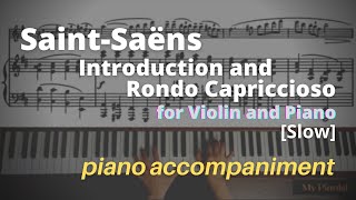 SaintSaëns  Introduction and Rondo Capriccioso, Op.28: Piano Accompaniment [Slow]