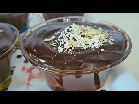Ev Yapımı Kakaolu, Çikolatalı Puding Tarifi / Nasıl Yapılır / Home Made Chocolate  Pudding Recipe