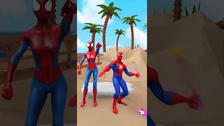 Spider-Man vs Hulk Action Fight 😱💥 cartoon short video Part 9 #shorts #hulk #spiderman #cartoon