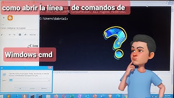 Como abrir la línea de comandos de Windows