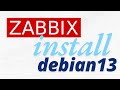 Como instalar Zabbix 7.4 en Debian 13