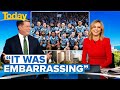 Maroons supporter Karl’s hilarious Origin cross after ‘embarrassing’ loss | Today Show Australia