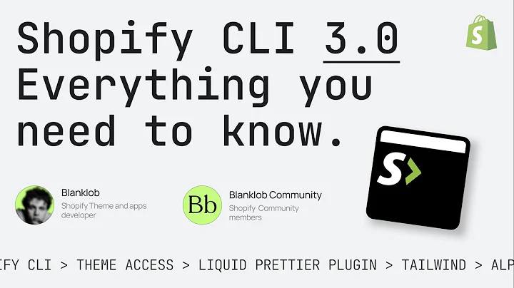 Boost Your Shopify Theme Development with Shopify CLI 3.6