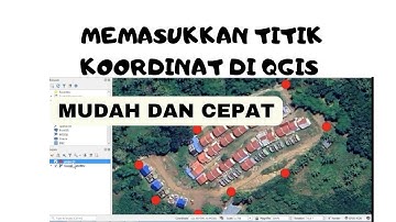 CARA MEMASUKKAN TITIK KOORDINAT DARI EXCEL KE QGIS